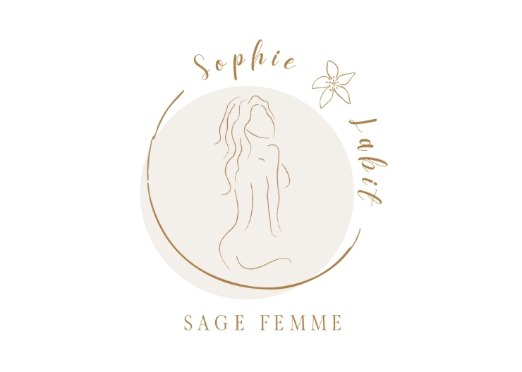 Logo Sophie Labit sage femme - Salty View - Graphiste Landes Pays Basque